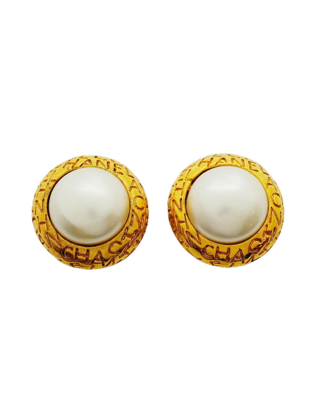 Chanel Clip-On Earrings Pearl #371447C51B